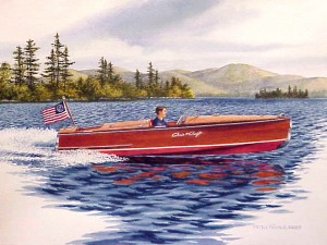 19 56 Chris Craft Racing Runabout